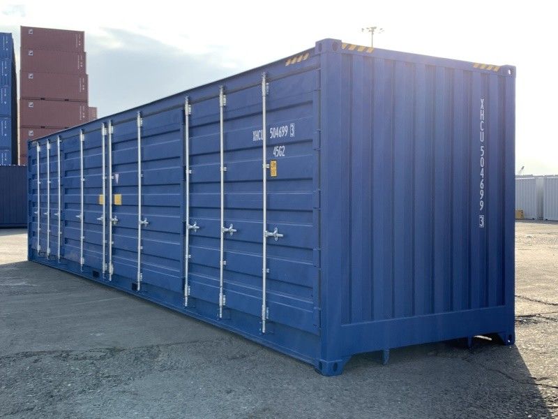 40 Fuß Seecontainer mit Seitenöffnung