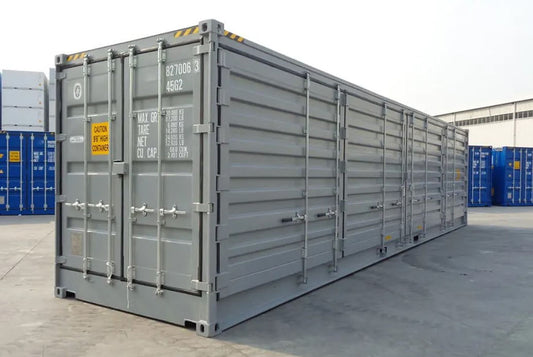 40 Fuß Seecontainer mit Seitenöffnung (Variante 2)